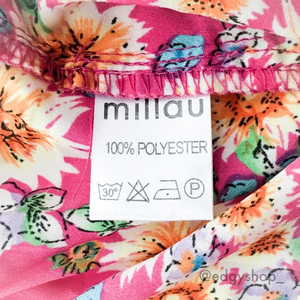 LF | Millau Tiered Floral Flounce Crop Top - Picture 3 of 5